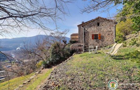 Maison en pierres avec vue sublime sur le chassezac Gîte n°50722 Chambonas - Ardèche - Maison en pierres avec vue sublime sur le chassezac