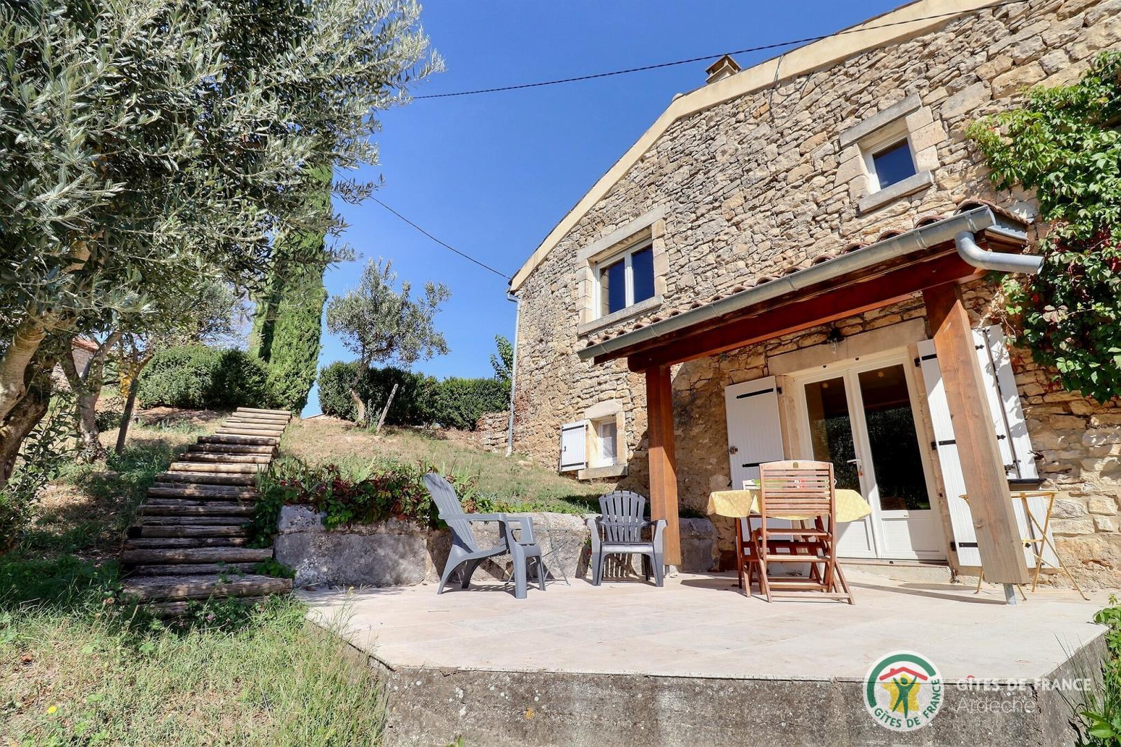 Gîte Côté Sud à Vagnas - N°328703 - Gîtes de France Ardèche