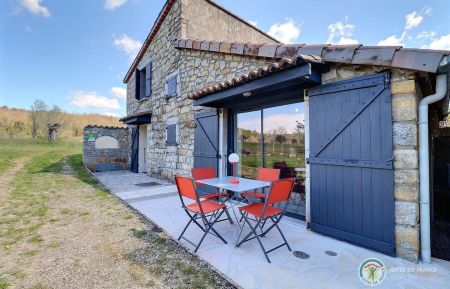Grange moderne et confortable avec jardin Gîte n°23721 Balazuc - Ardèche - Grange moderne et confortable avec jardin