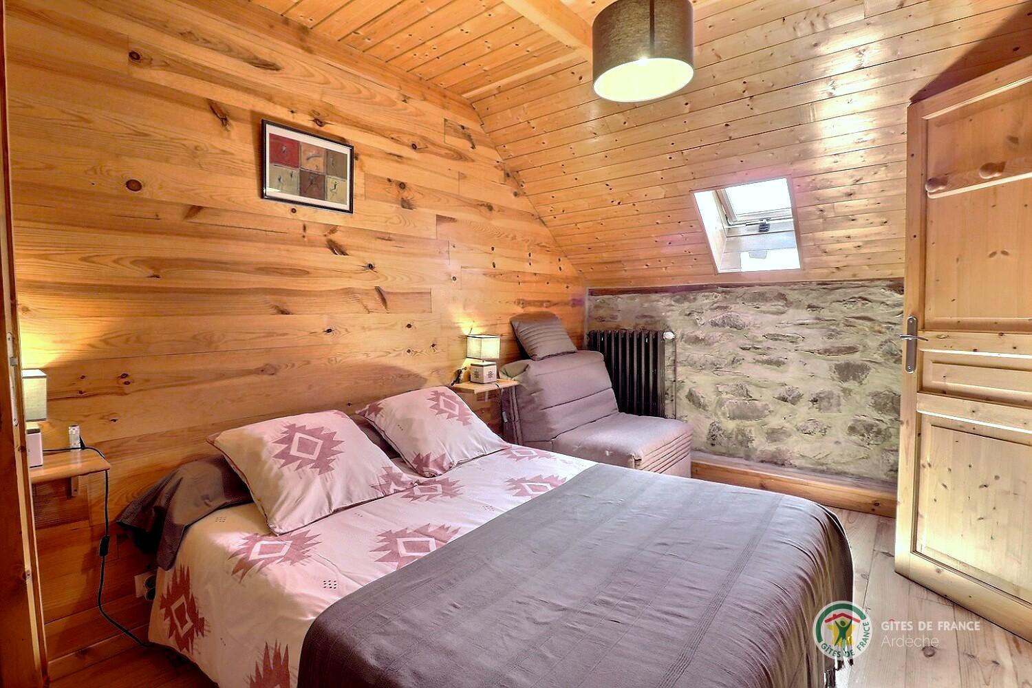 Chambre Areilladou (lit en 140) et canapé convertible pour 1 personne photo 10