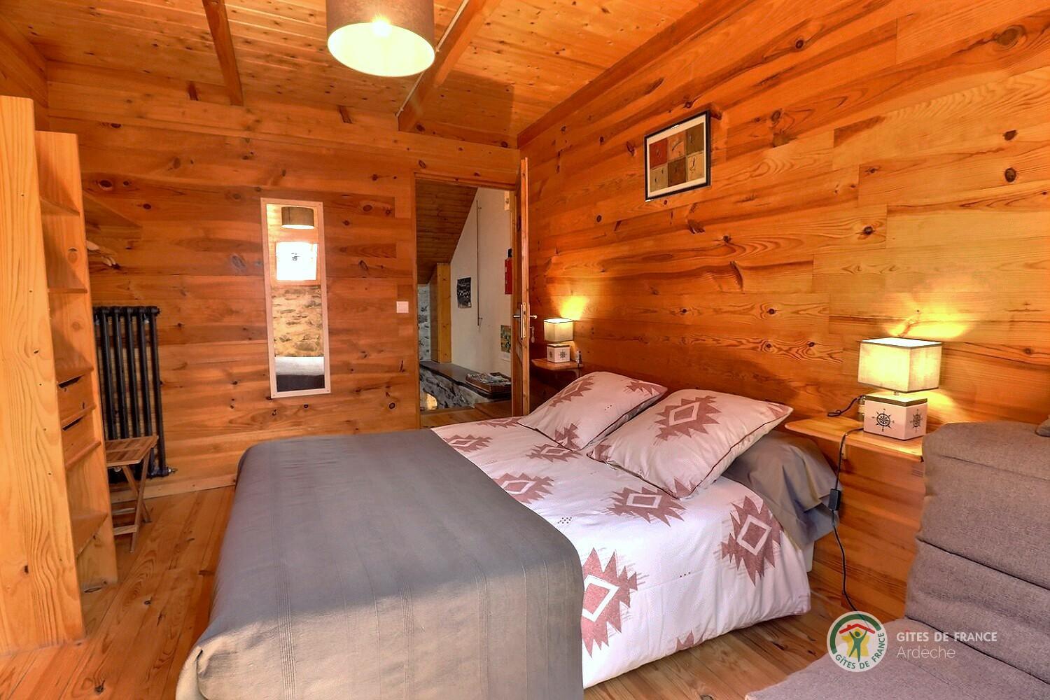 Chambre Areilladou (lit en 140) et canapé convertible pour 1 personne photo 11