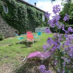 Le jardin privatif du g&icirc;te