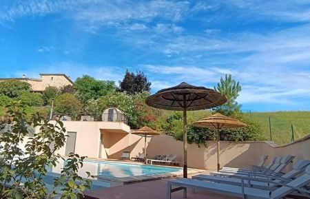 G&icirc;te n&deg;254705 Saint-Julien-du-Serre - Ard&egrave;che - Mas Cl&eacute;mentine avec piscine chauff&eacute;e partag&eacute;e, sauna et bain nordique