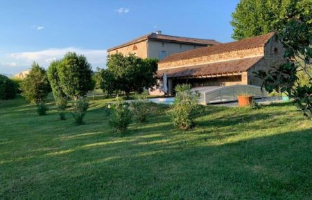 Le gîte et ses extérieurs Gîte n°199729 Rosières - Ardèche - Le gîte et ses extérieurs