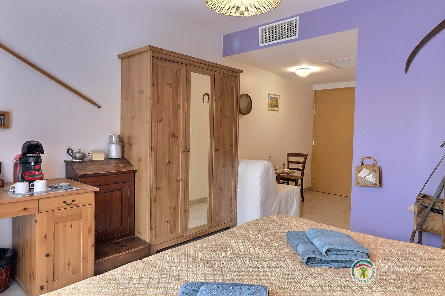 Chambre 2 : 2 lits de 90 cm jumelables en 180 cm photo 12