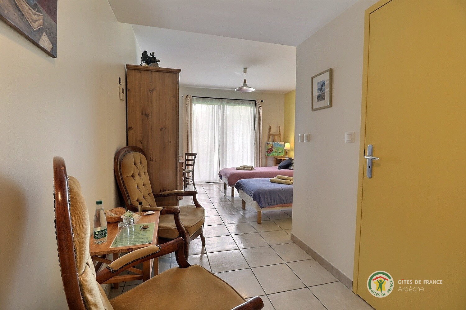 Chambre 3 : 2 lits en 80 cm jumelables en 160 cm photo 18