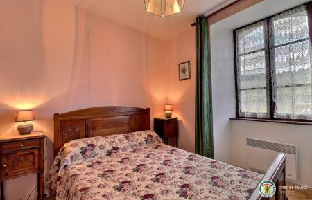 G&icirc;te n&deg;117070 Lablach&egrave;re - Ard&egrave;che - Chambre 1 avec 1 lit en 140 double vitrage et moustiqaire