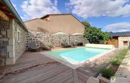 G&icirc;te n&deg;134707 Laurac-en-Vivarais - Ard&egrave;che - La piscine privative 