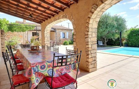 Gîte n°304717 Salavas - Ardèche - photoEte